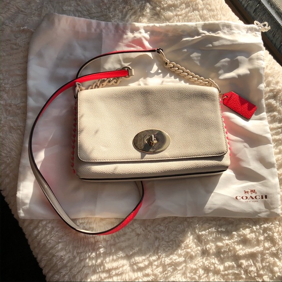 Coach Handbags - COACH Crosstown Pop Lacing Whiplash Crossbody